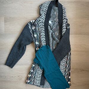 Northern Angel cardigan and matching A New Day short sleeve